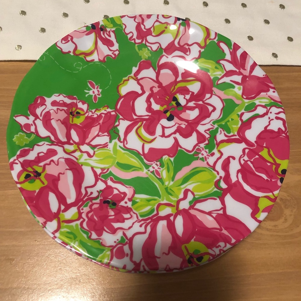Lily Pulitzer melamine plates